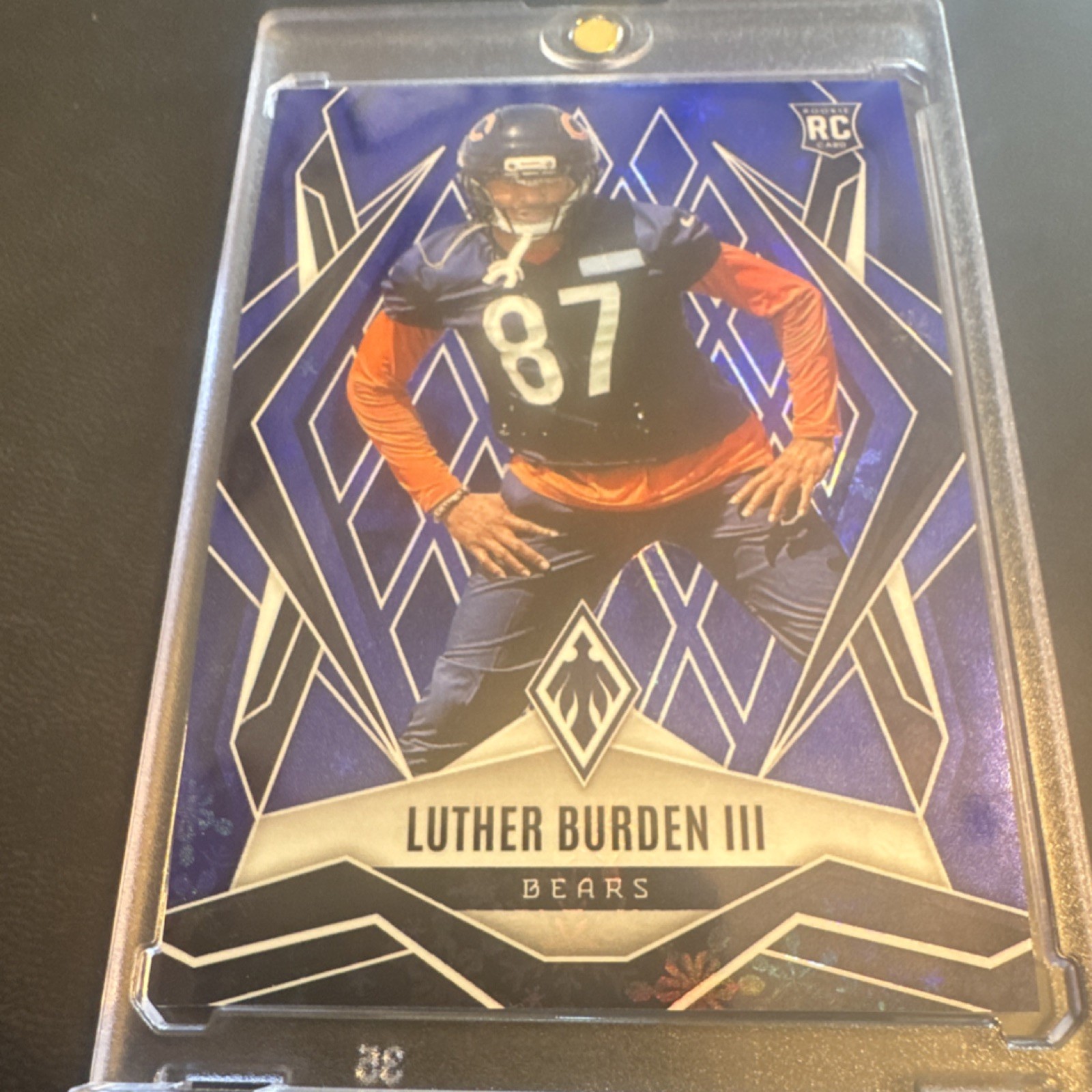 2025 Panini Phoenix - Rookies Luther Burden #196 Blue Winter /199 (RC)