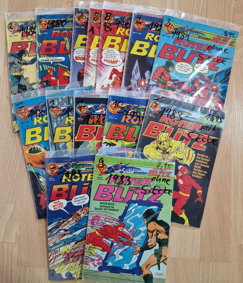 ROTER BLITZ  1980 - 1983  EHAPA zur AUSWAHL - Bild 1 von 4