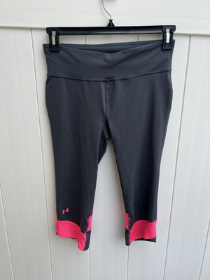 Under Armour Women's Leggings Size M* Capri ''She's A Fighter'' Breast Cancer
