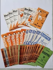 Blackpool Football Programmes 1961/62 to 1970/71 (Choose From List)
