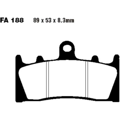 EBC SK930/931/932/933/934 Bremsklötze - Hochleistungs-Disk Brake Pads mit Aramid
