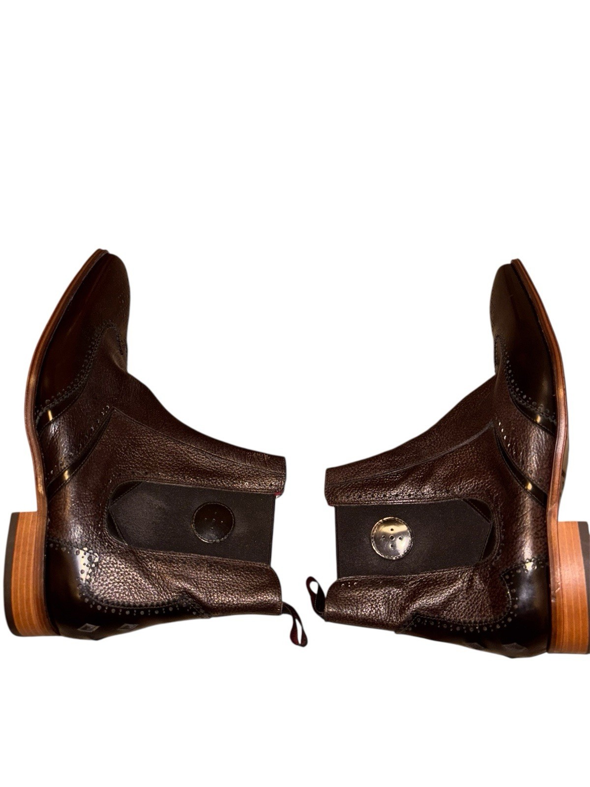 Jeffery West pointed Leather men’s Boot Nwt size 10 image 6