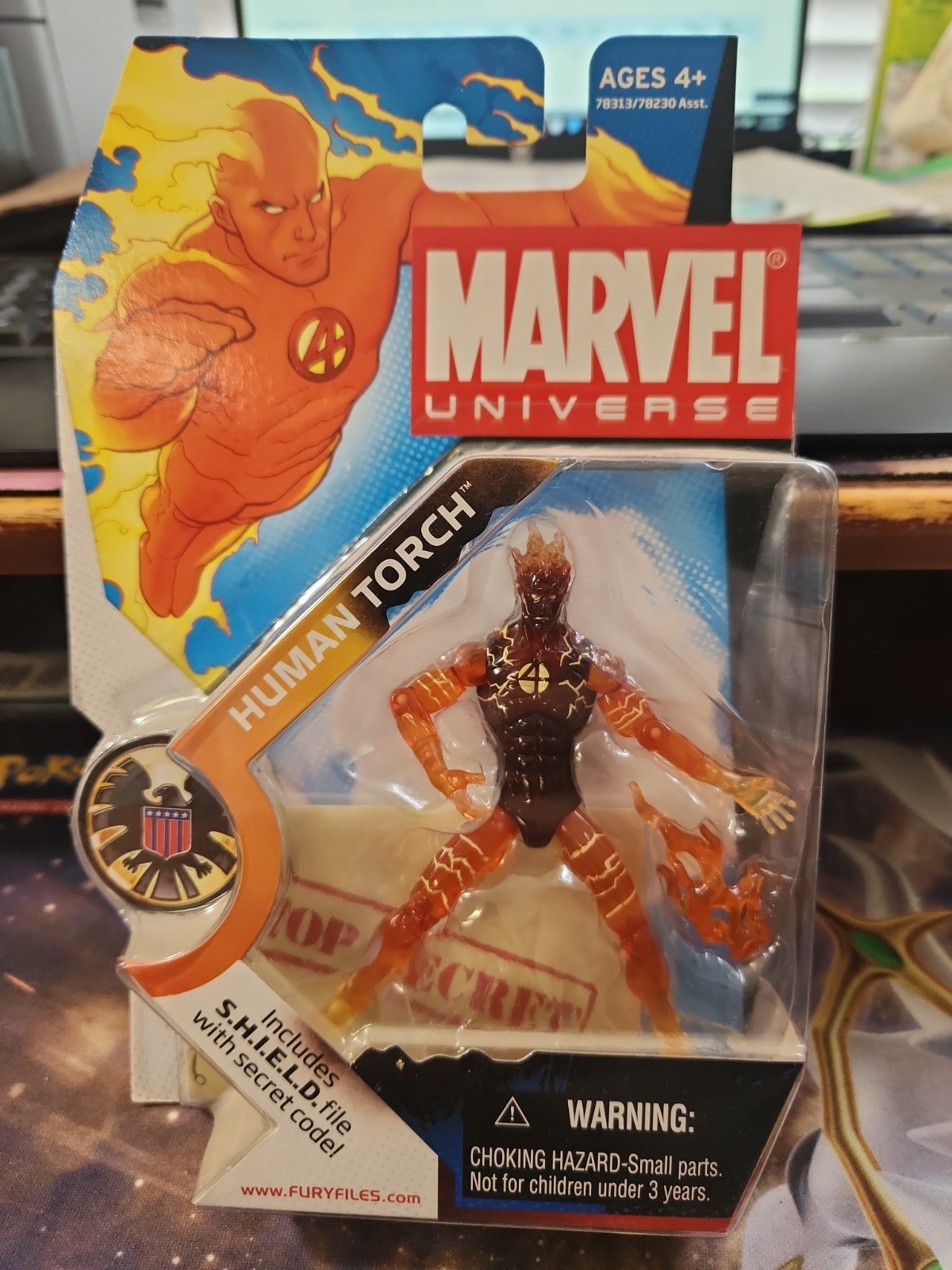 Marvel Universe HUMAN TORCH 007