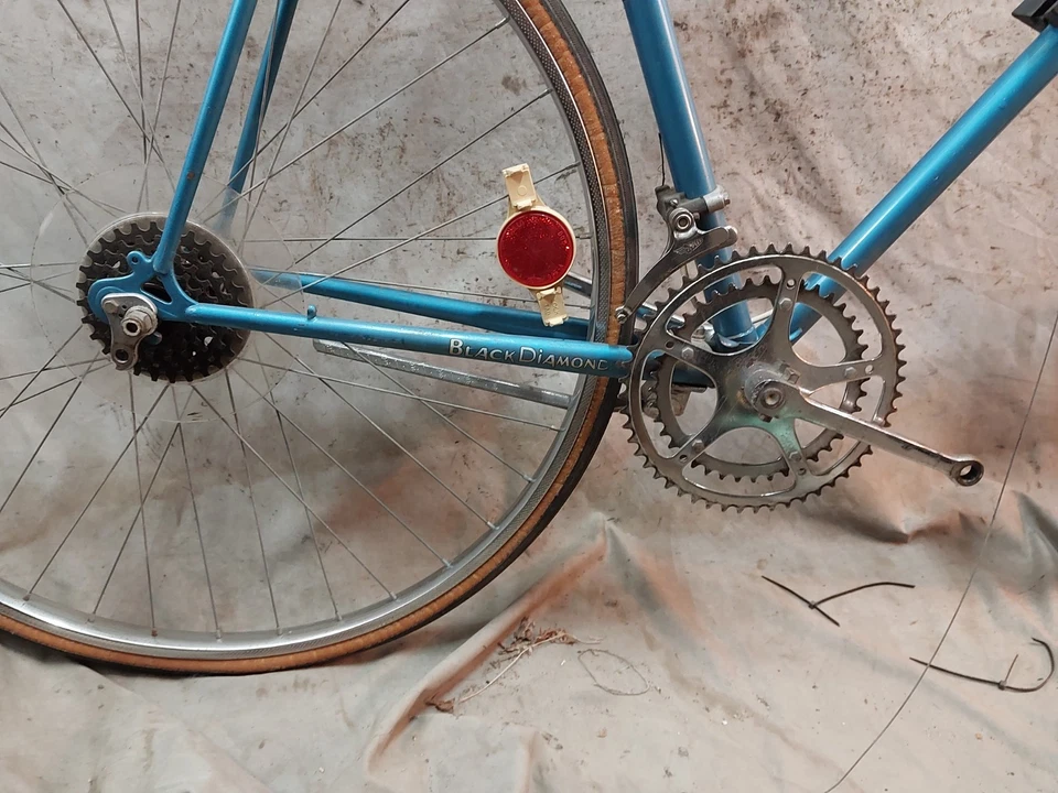 Bicicleta de carretera Trek 500 1984 vintage Touring XXX-grande 65 cm acero cromado envío rápido Foto 3 de 4