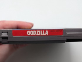 Godzilla Nintendo NES Game Cart Only Tested Authentic