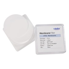 100 Pieces/Pack PTFE Membrane Filters Lab Disc Hydrophobic Filter 47mm Diamet...