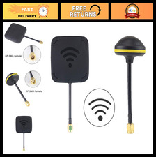 High Gain 5.8G FPV Antenna Combo - 14DBI Flat Panel & Mushroom for RC Drones, Go