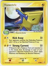 Pokemon Manectric 8/100 Rare Crystal Guardians Pokemon Reverse Holo Near Mint on eBay