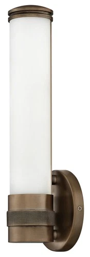 Hinkley Lighting 5070 Bronze Remi 5"W Bathroom Sconce With Integrated Led - Picture 1 of 5