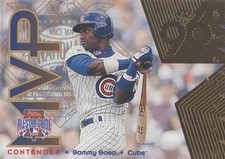 1996 Leaf #3 Sammy Sosa All-Star Game MVP Contenders Gold Exchange