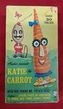 Vintage Katie The Carrot With Her Friend Mr Potato Head 2053 Hasbro Complete set