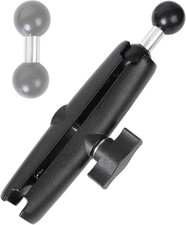 Double Socket Arm with 1" Double Ball Adapter 1" to 1" Adapter with 5.91" Arm