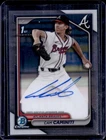 2024 Bowman Draft Cam Caminiti Chrome Auto Autograph 1st Prospect #CPA-CC Braves
