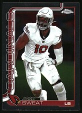 Josh Sweat 2025 Chrome #10 Cardinals 