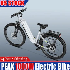 Electric Bike for Adults Peak 1000W 48V 15Ah Removable Battery 7-Speed Smart App