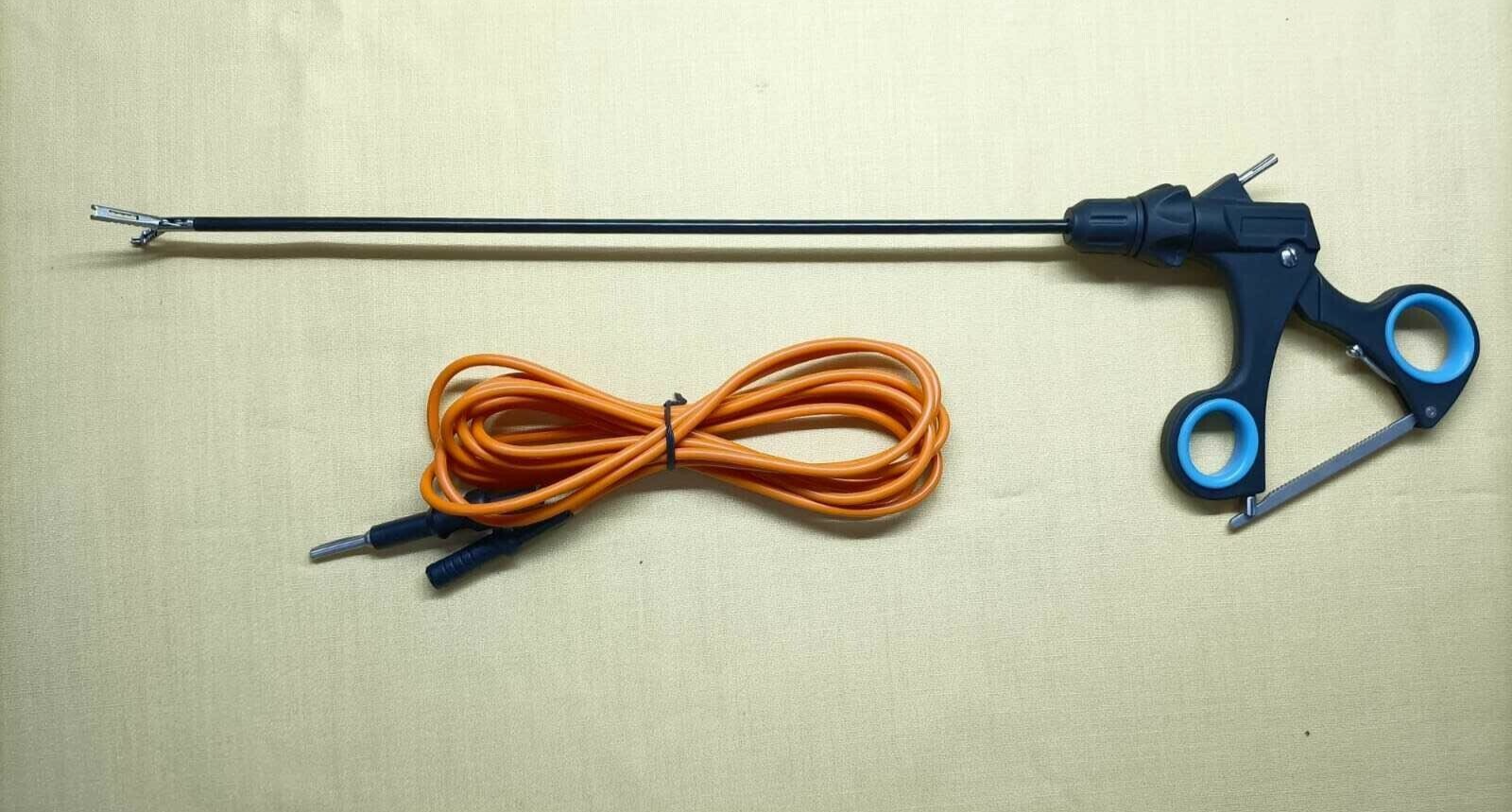 Laparoscopic Rat Tooth Grasper 5mmx330mm with Cable Reusable Surgical