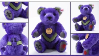 Evangelion x Steiff Teddy Bear 25cm 140th Anniversary Limited