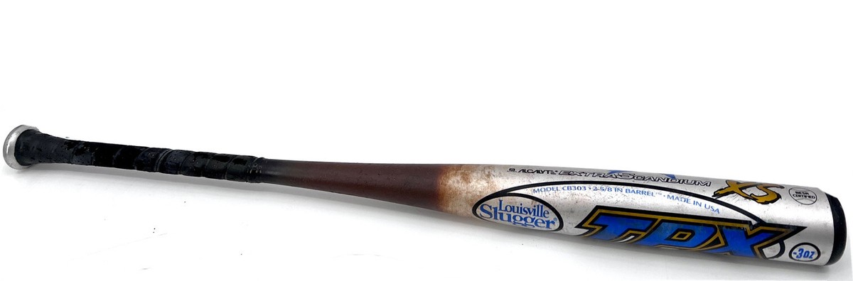 Batte Louisville Slugger TPX Omaha CB303 – 32 Pouces, 29 Oz – Occasion (à Regommer)