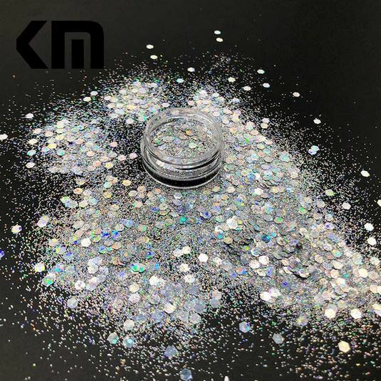 36 Töpfe Nagelglitzer & Pailletten – Holografisch, Extrafein, Für Nails & Make-up