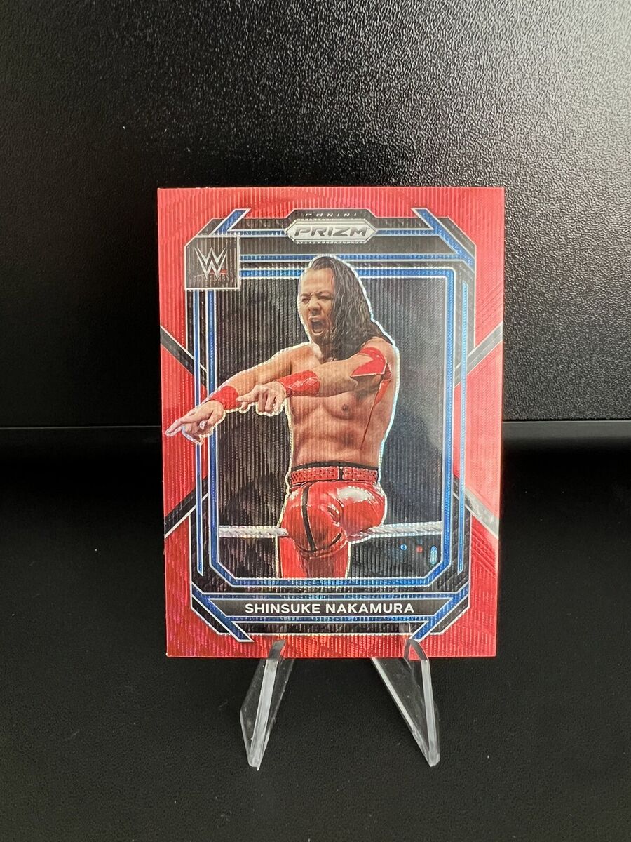 Shinsuke Nakamura 2023 Panini Prizm WWE #167 Ruby Red Wave Shinsuke Nakamura 2023 Panini Prizm WWE #167 Ruby Red Wave