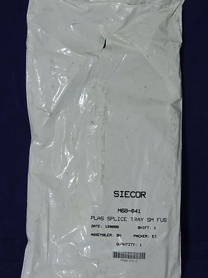Siecor Corning Fusion Fiber Optic Splice Tray M68-041 13 fiber Single Mode