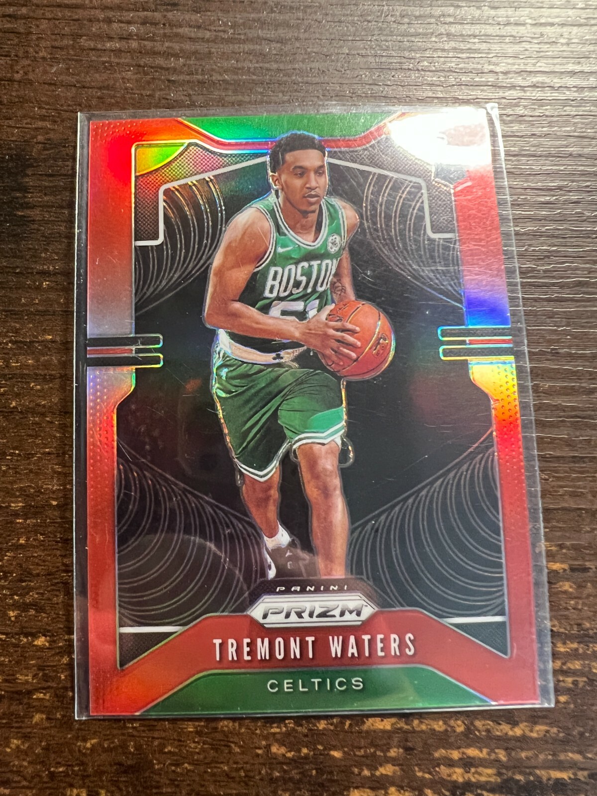 A124,115 - 2019-20 Panini Prizm Prizms Red #286 Tremont Waters/299