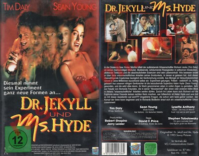VHS DR JEKYLL UND MS HYDE (1995) Tim Daly Sean Young Lysette Anthony Großbox VCL