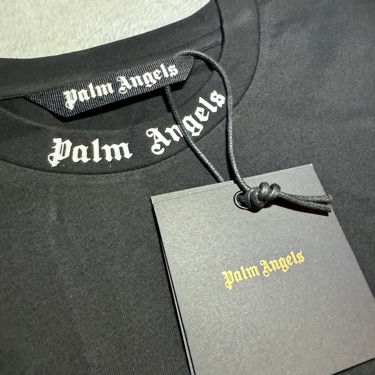 New With Tags Palm Angels Classics Logo Over Tee Mens Style