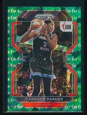 Candace Parker 2022 Panini Prizm WNBA W25 Green Ice Prizm #171