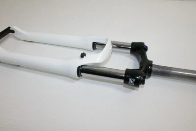 Federgabel SR Suntour SF13 XCM -DS-HLO 26" 1-1/8 " Ahead Disc P.M. 100mm weiß