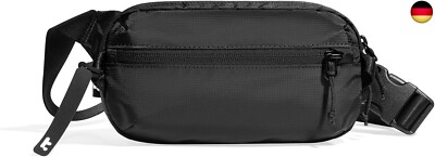 tomtoc 1,5 Liter Sling Bag mit RFID Schutz, Anti Diebstahl Bauchtasche