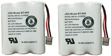 BT-905 BT905 BT-800 BT800 BT-1006 Rechargeable Battery for Uniden Phones 2-Pack