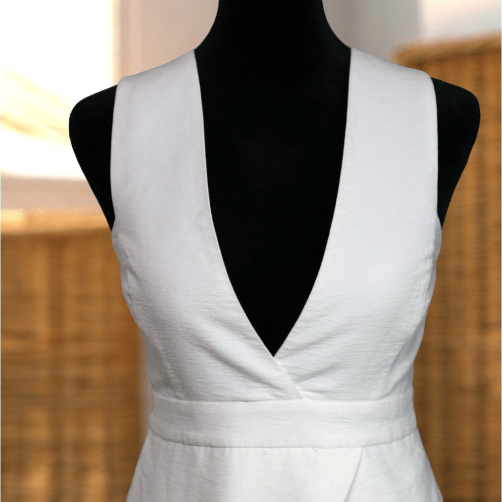 Finders Keepers Halter White Basic Instinct Dress… - image 9
