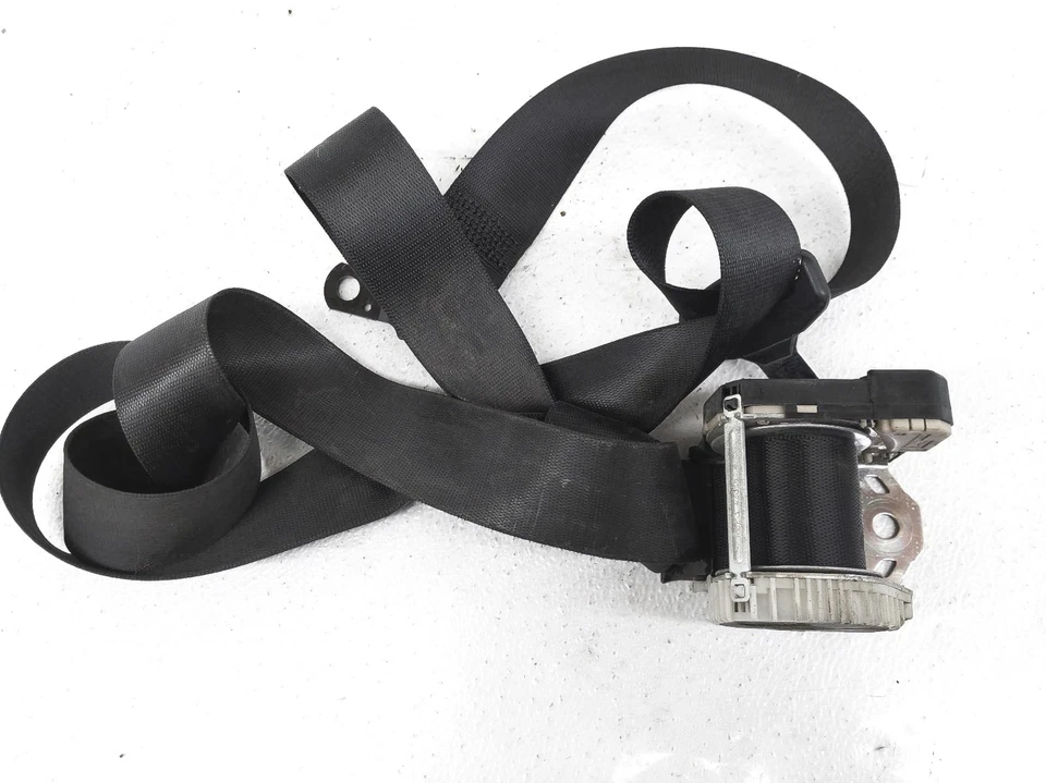 Cinturón de seguridad delantero izquierdo BMW Z4 2003-2008 retractor negro OEM 72-11-9-117-217 Foto 3 de 4