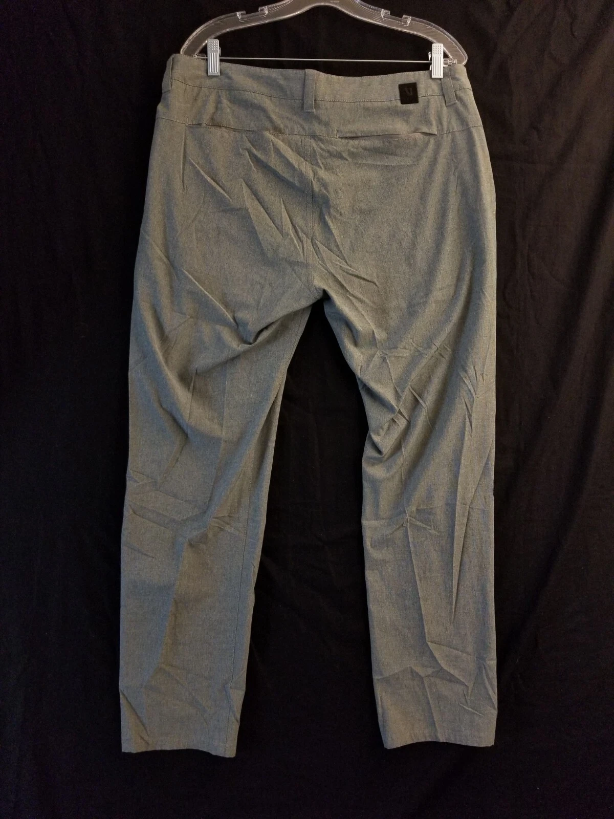 vuori aim golf charcoal smoked stretch pants