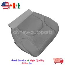 Driver Side Bottom Seat Cover Cloth Steel Gray For 2005-2019 Nissan Frontier New