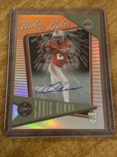 2022 Chris Olave Under the Lights Legacy auto bronze 2/75 1/1 Jersey Number