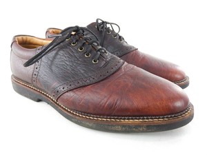 mens two tone saddle shoes