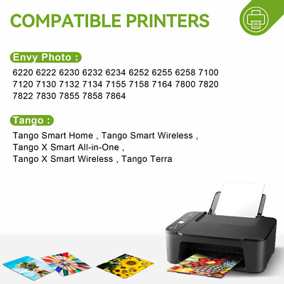 All In One Printer 64xl Ink Cartridge For Hp 64 Ink Works With Hp Envy Photo 7855 7155 C46 Hp Ink 64 - Foto 2