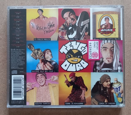 CD Mikimix Caparezza Tengo Duro 1996 Sony AUTOGRAMMIERT aus Katalog - Bild 4 von 5