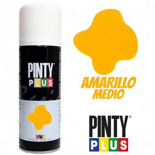 Pintura Spray PINTYPLUS 200ml Aerosol Coches Pared Metal Madera Plastico Piedra - Imagen 3 de 48