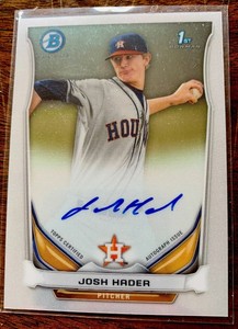 2014-Bowman-Chrome-Josh-Hader-Rookie-RC-Auto-Brewers