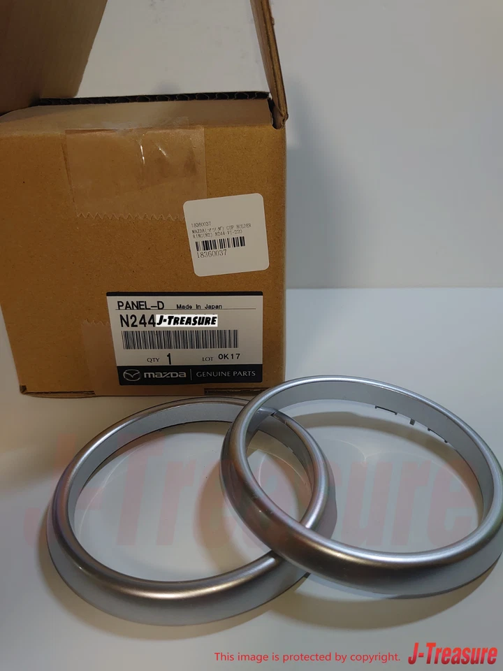 MAZDA ROADSTER MX-5 MIATA ND Véritable Porte-gobelet Boisson Anneau Seulement... - Photo 2/4