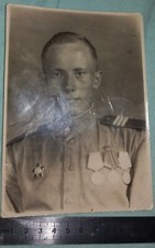 photo red army awards  1941-45 signed. (A39)(2)