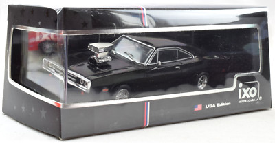 IXO Models 1970 Dodge Charger W/ Blown Engine 1:43 Scale Diecast Car IA43007