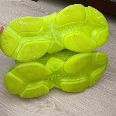 Balenciaga Triple S Size 38 (US Womens Size 8) Neon Yellow