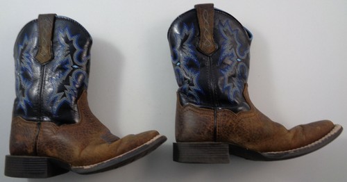 Ariat size 12 youth boys leather upper 