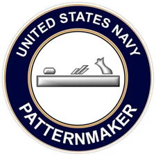 U.S. Navy Patternmaker Bumper Sticker Military Vinyl Soldier Decal 5"