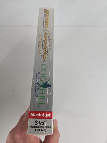 Links Championship Course Cog Hill Macintosh Version 3.5" Floppy NEW - Picture 3 of 3