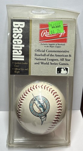 Florida Marlins OFFICIAL Commemorative National League Rawlings Baseball NEW MIB